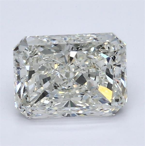 1.60ct I SI2 Rare Carat Ideal Cut Radiant Diamond