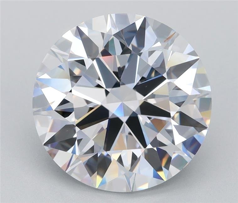 4.35ct E VVS2 Rare Carat Ideal Cut Round Lab Grown Diamond