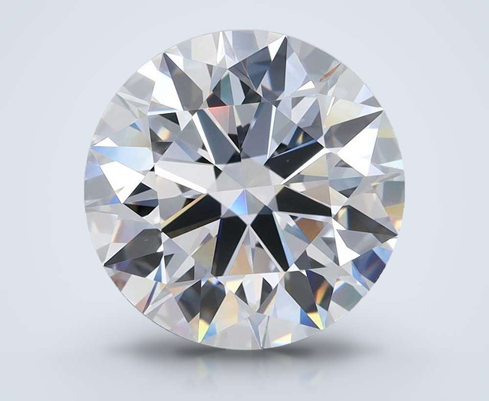 4.35 Carat Round Lab Diamond