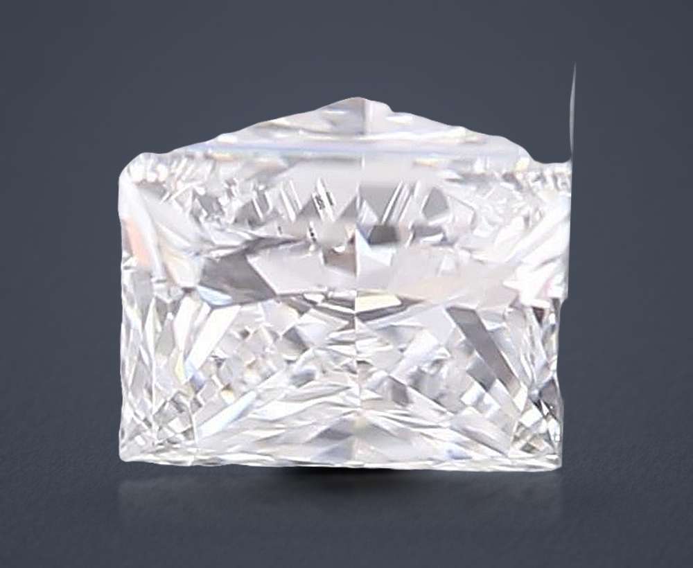 0.53 Carat Princess Lab Diamond