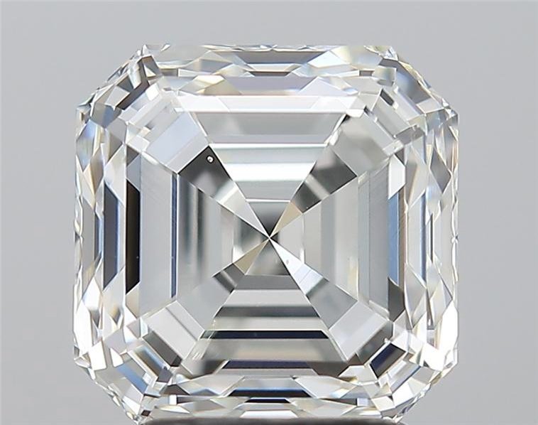 3.00ct H VS2 Very Good Cut Asscher Diamond