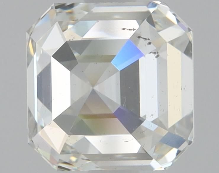 1.54ct J SI1 Rare Carat Ideal Cut Asscher Diamond