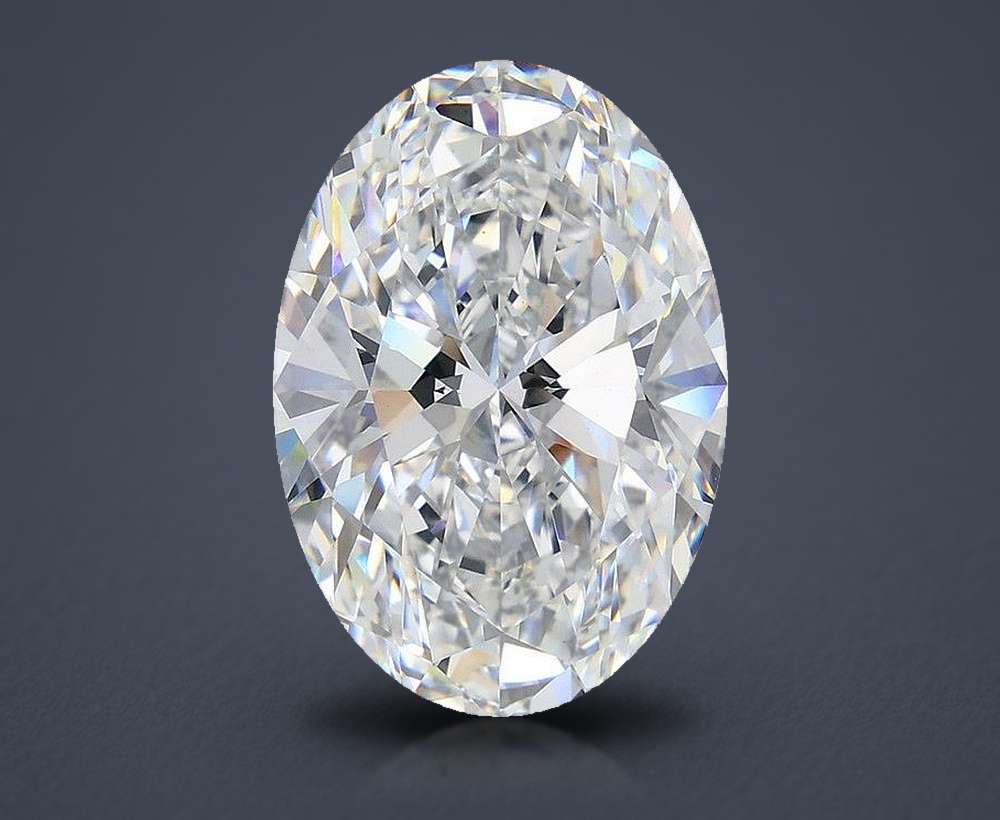 11.10 Carat Oval Lab Diamond