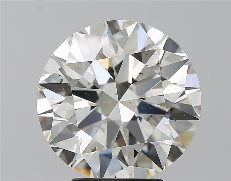 4.52ct K SI1 Rare Carat Ideal Cut Round Diamond