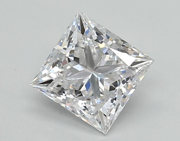 0.96ct E VVS1 Rare Carat Ideal Cut Princess Lab Grown Diamond