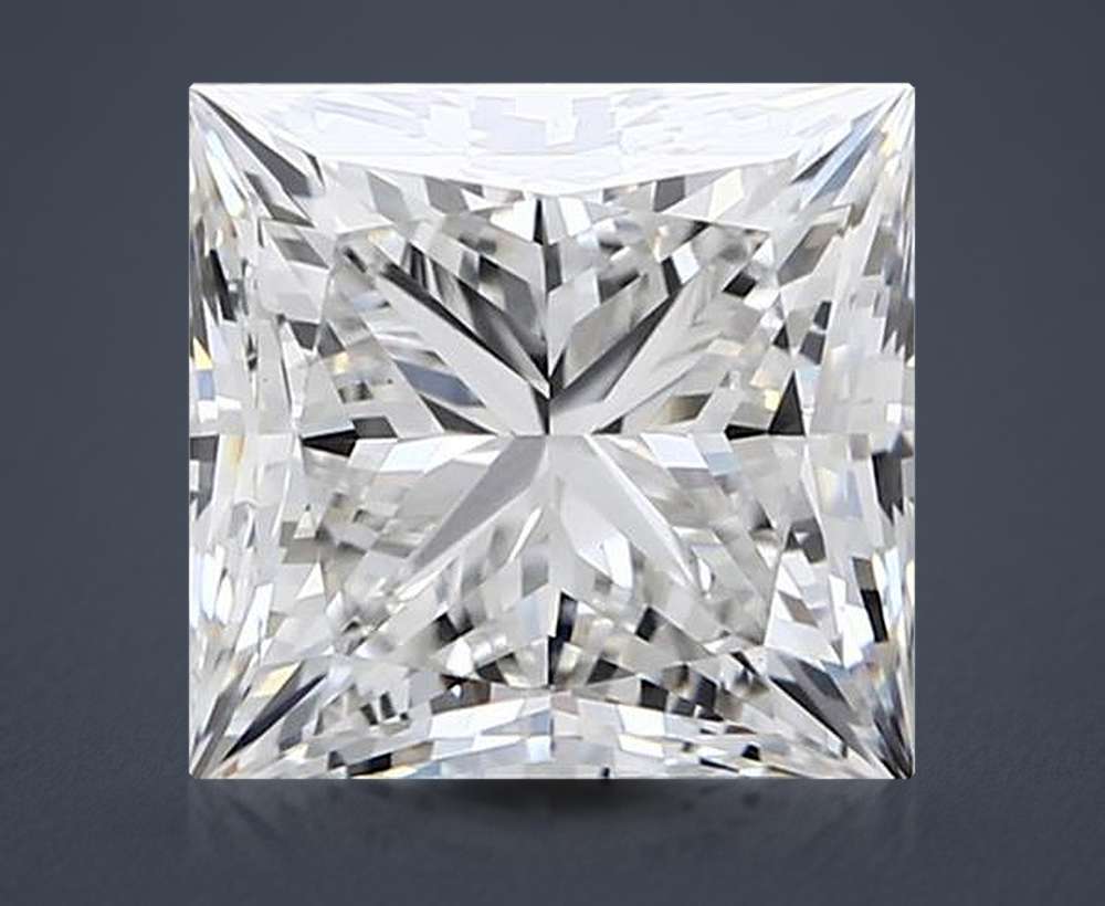 2.92 Carat Princess Lab Diamond