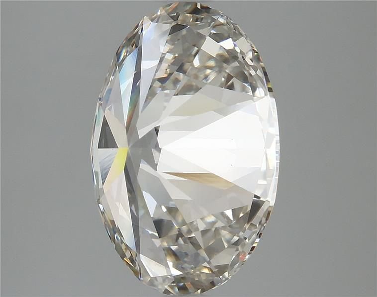 4.17ct H VS2 Rare Carat Ideal Cut Oval Lab Grown Diamond