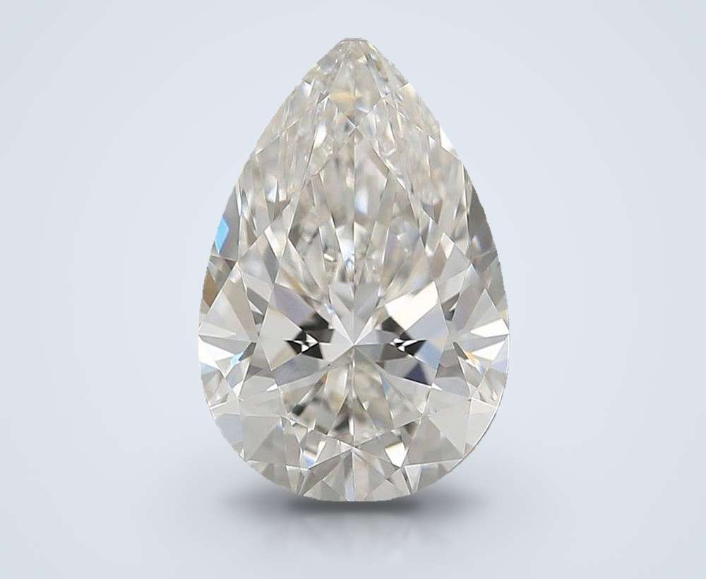 1.50 Carat Pear Lab Diamond