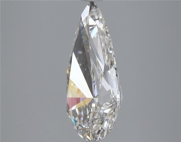 4.03ct I VS1 Rare Carat Ideal Cut Pear Lab Grown Diamond