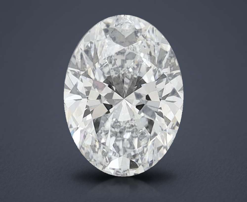 1.46 Carat Oval Lab Diamond