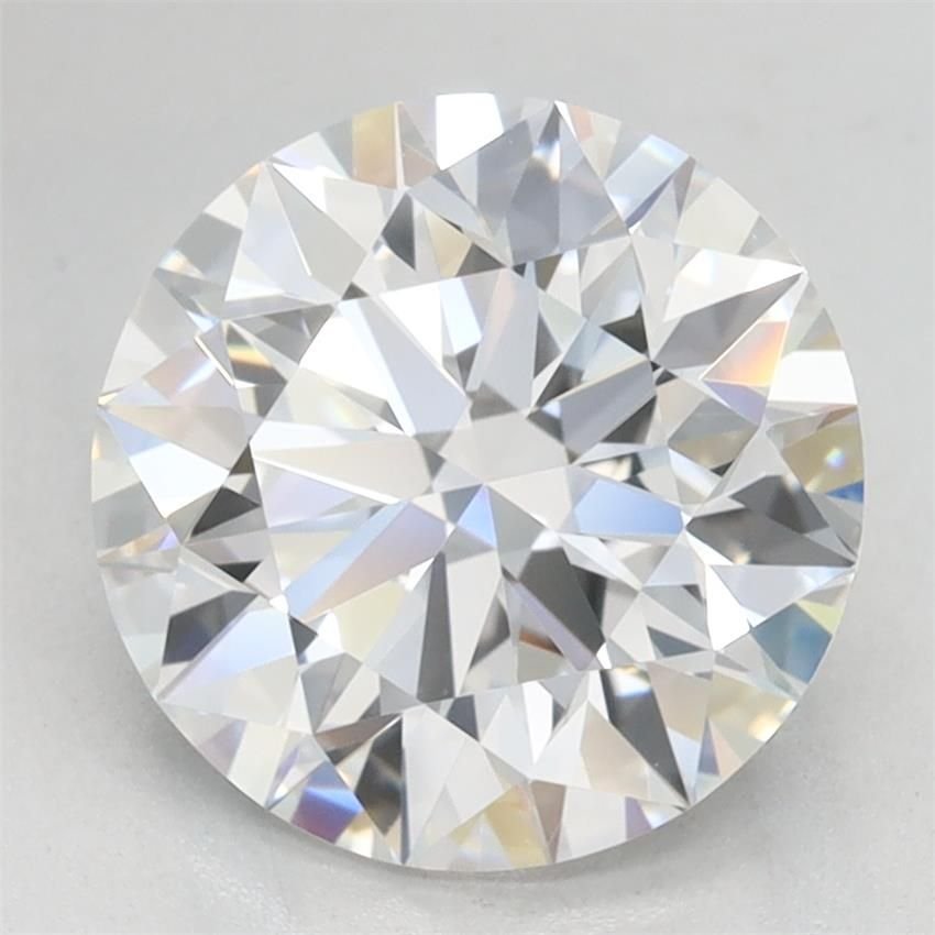 2.53ct D VVS1 Rare Carat Ideal Cut Round Lab Grown Diamond