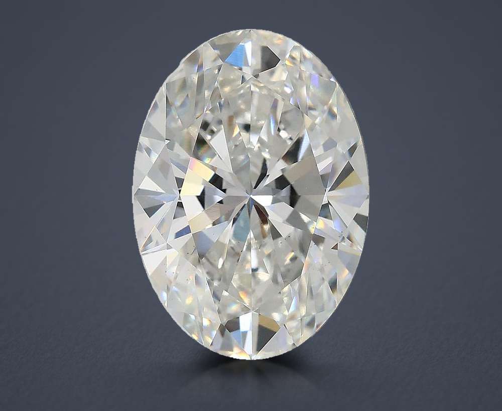 5.01 Carat Oval Lab Diamond
