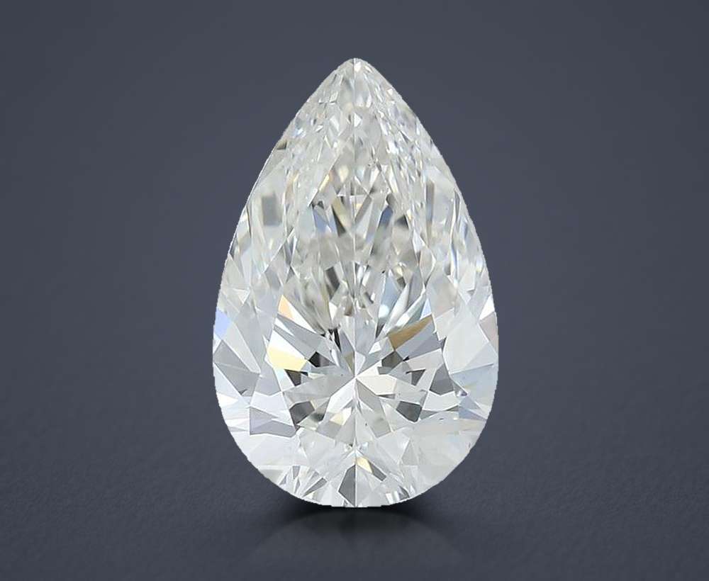 1.79 Carat Pear Lab Diamond