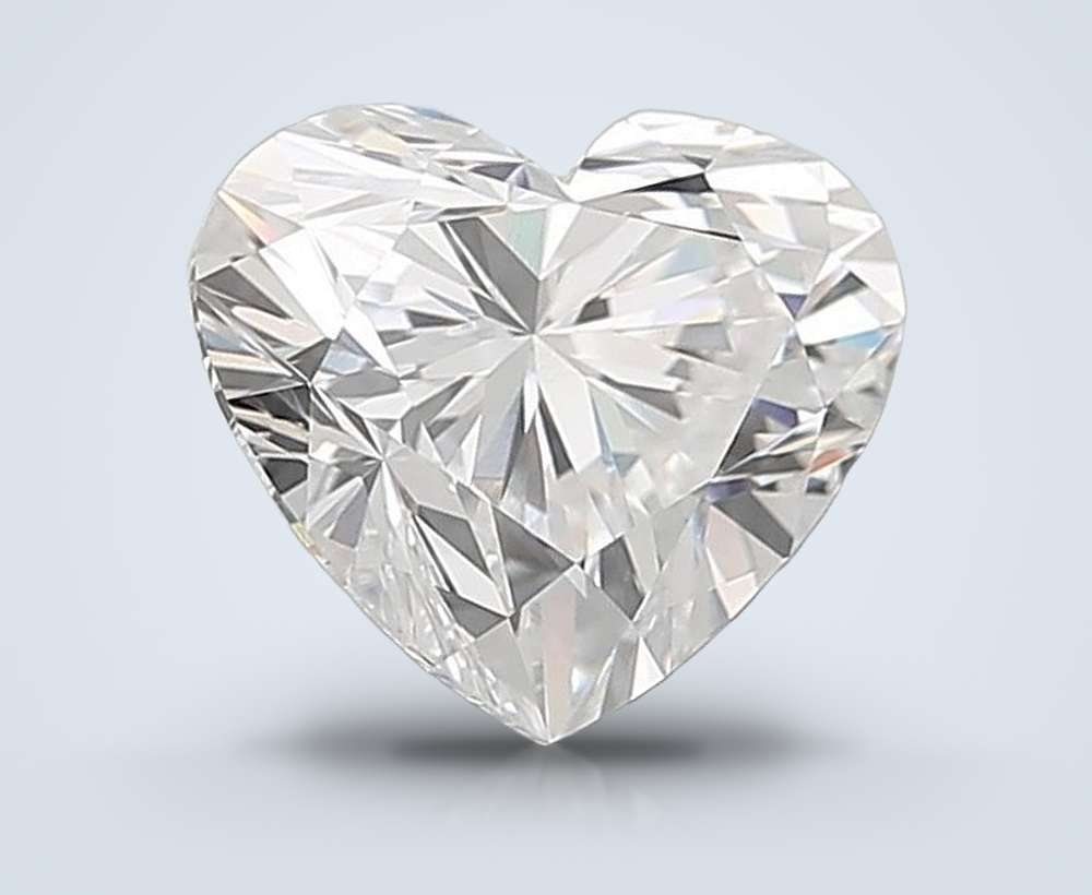 3.45 Carat Heart Lab Diamond