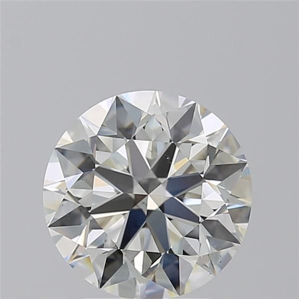 3.29ct K SI1 Excellent Cut Round Diamond
