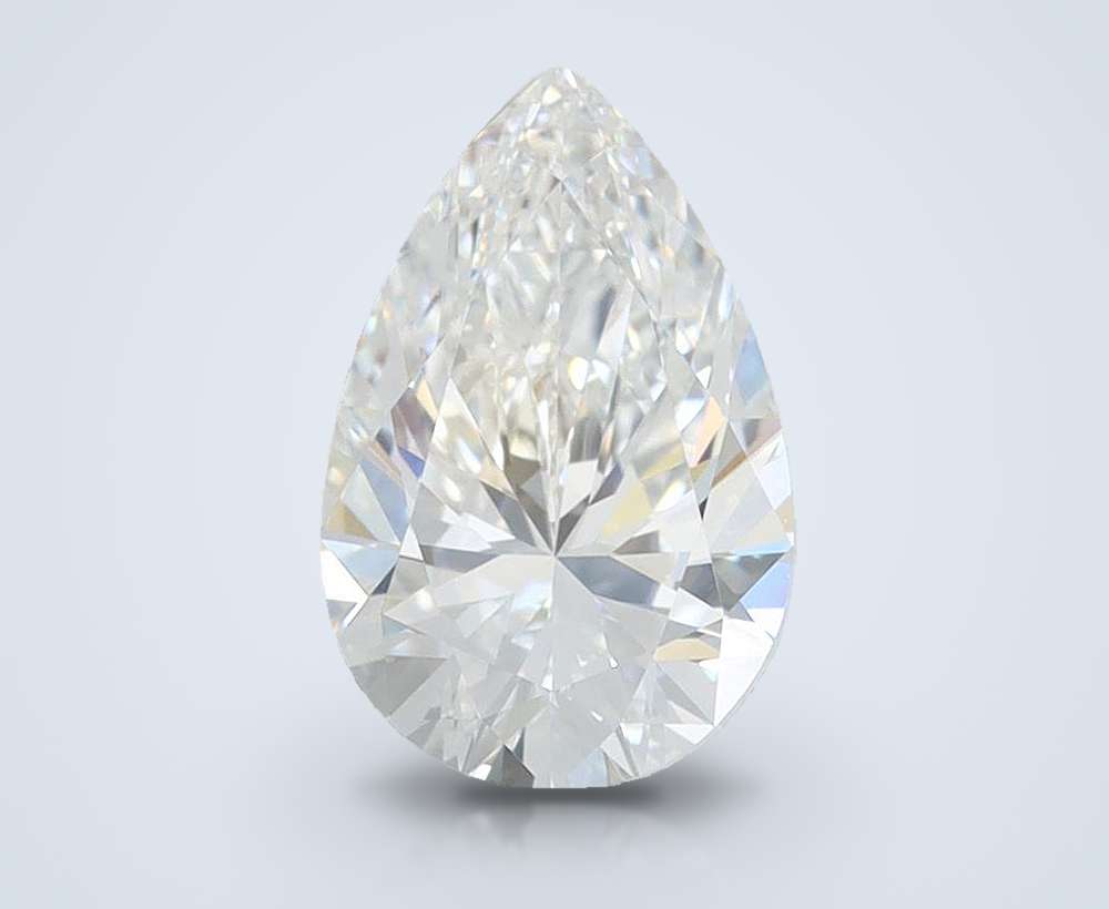 1.47 Carat Pear Lab Diamond