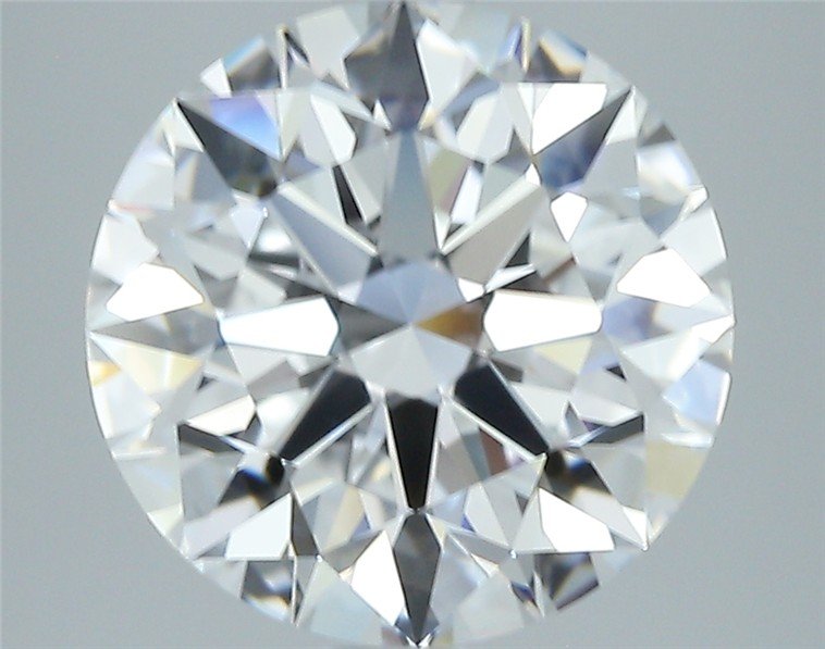 3.02ct D FL Excellent Cut Round Diamond