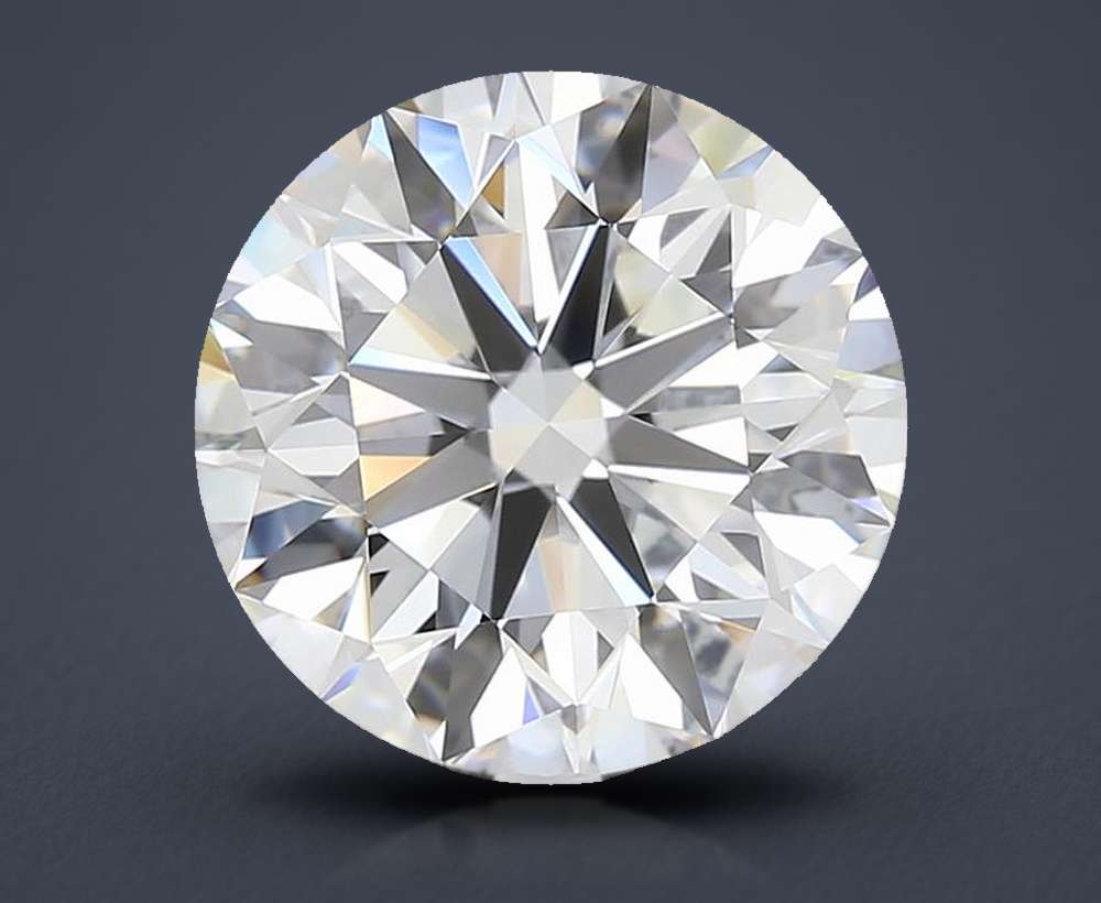 4.00 Carat Round Natural Diamond