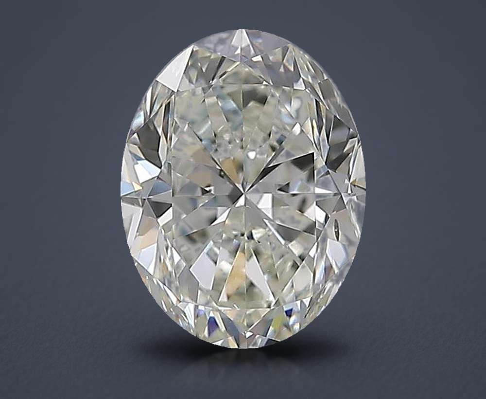 1.70 Carat Oval Natural Diamond