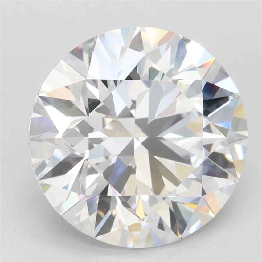 4.36ct D VVS1 Rare Carat Ideal Cut Round Lab Grown Diamond