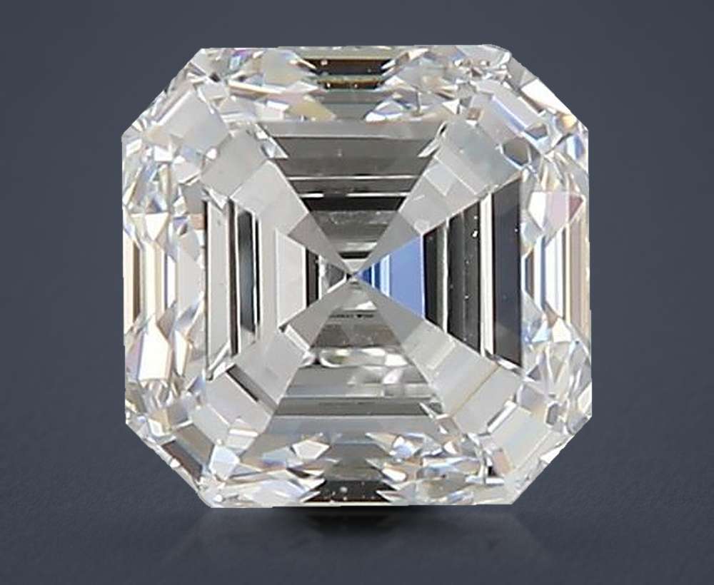1.00 Carat Asscher Natural Diamond