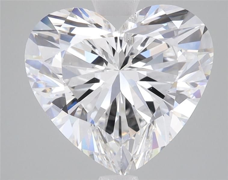 3.34ct E SI1 Rare Carat Ideal Cut Heart Lab Grown Diamond