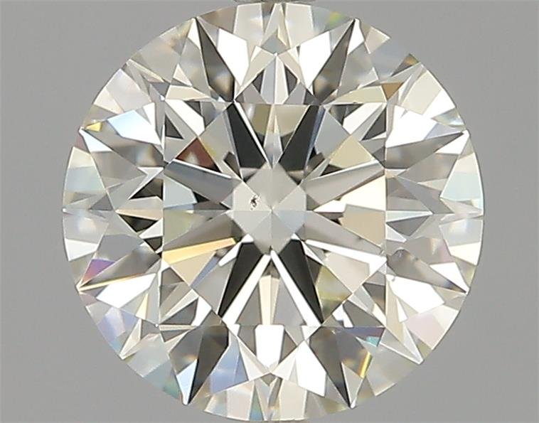 2.11ct K VS2 Rare Carat Ideal Cut Round Diamond