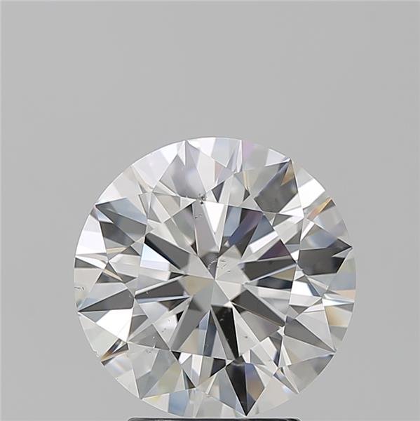 3.32ct G SI1 Rare Carat Ideal Cut Round Diamond