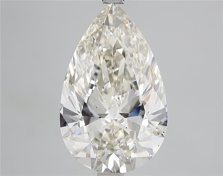 5.03ct J VS2 Rare Carat Ideal Cut Pear Lab Grown Diamond