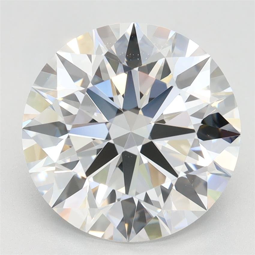 3.27ct E VVS1 Rare Carat Ideal Cut Round Lab Grown Diamond