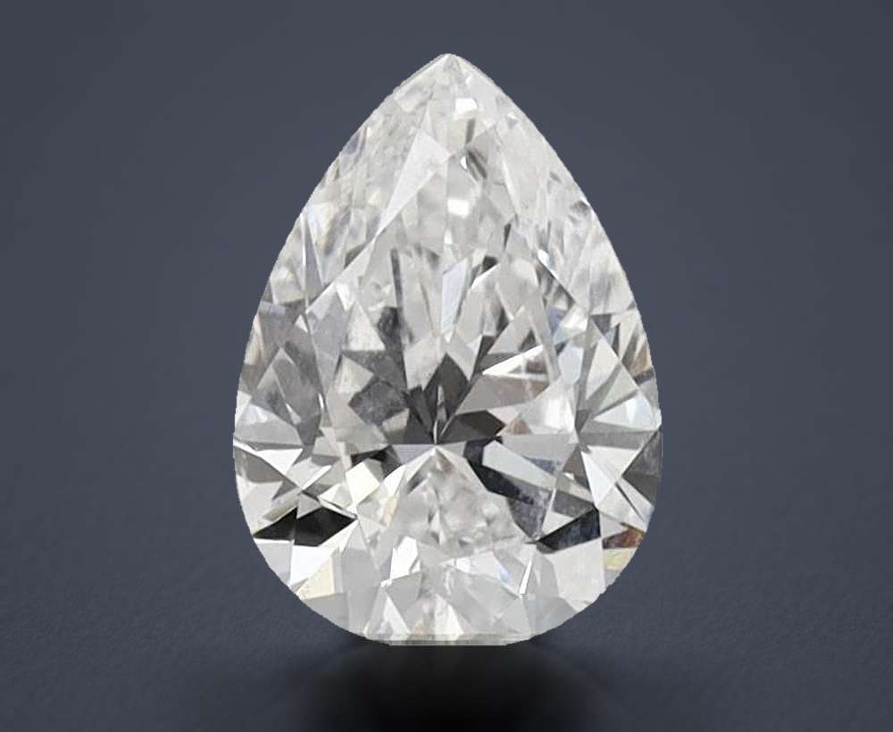 0.46 Carat Pear Lab Diamond