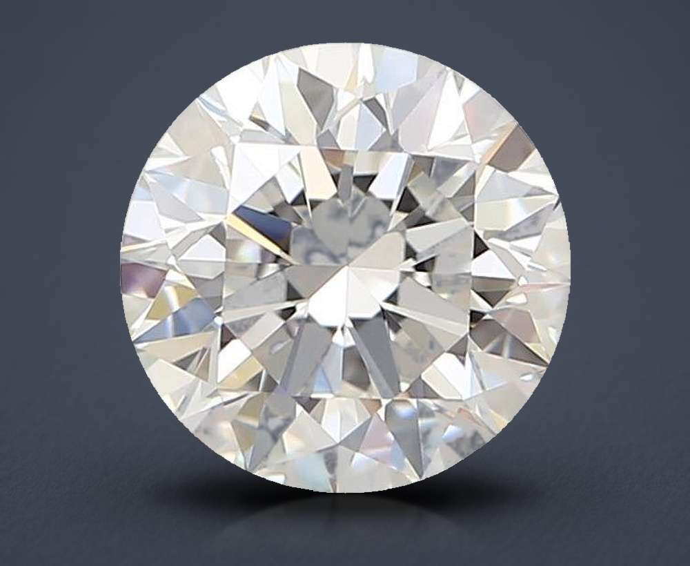 0.70 Carat Round Natural Diamond