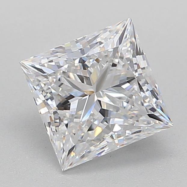 0.96ct D VS1 Rare Carat Ideal Cut Princess Lab Grown Diamond