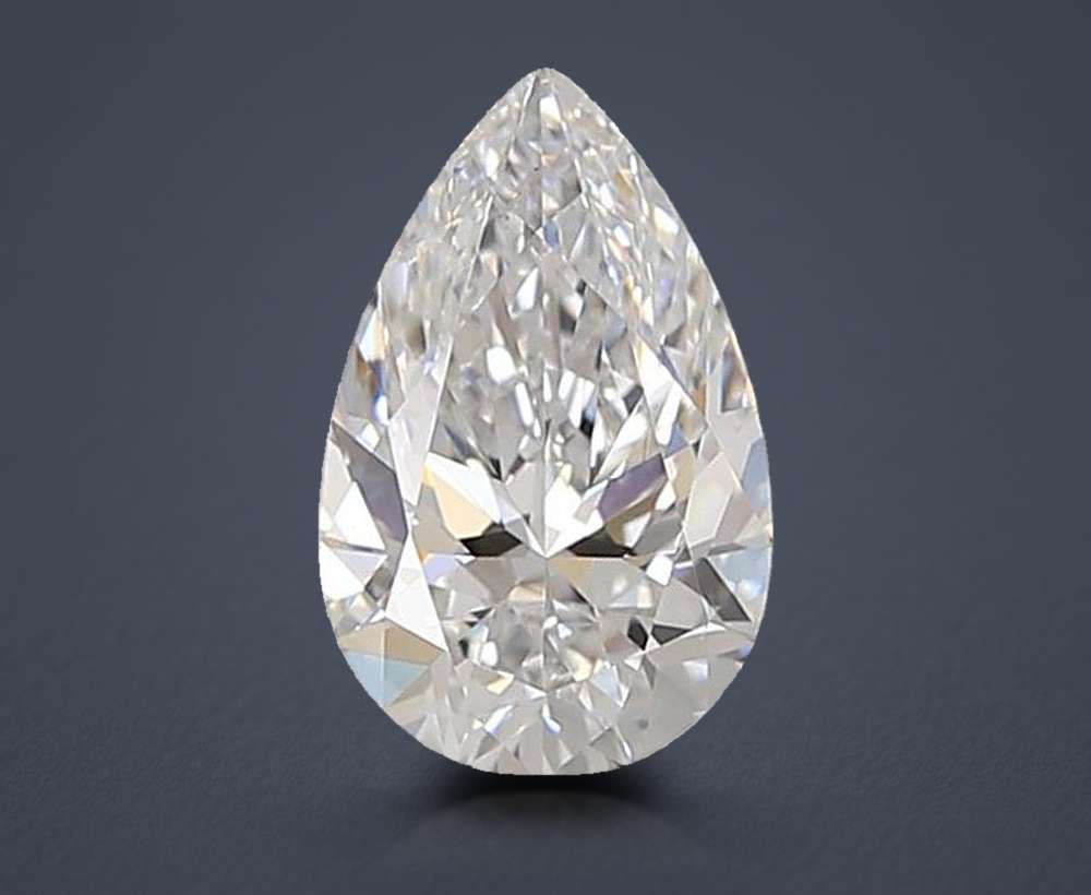 1.28 Carat Pear Lab Diamond