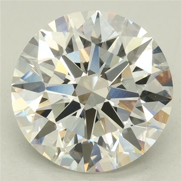 3.00ct D VS1 Rare Carat Ideal Cut Round Lab Grown Diamond