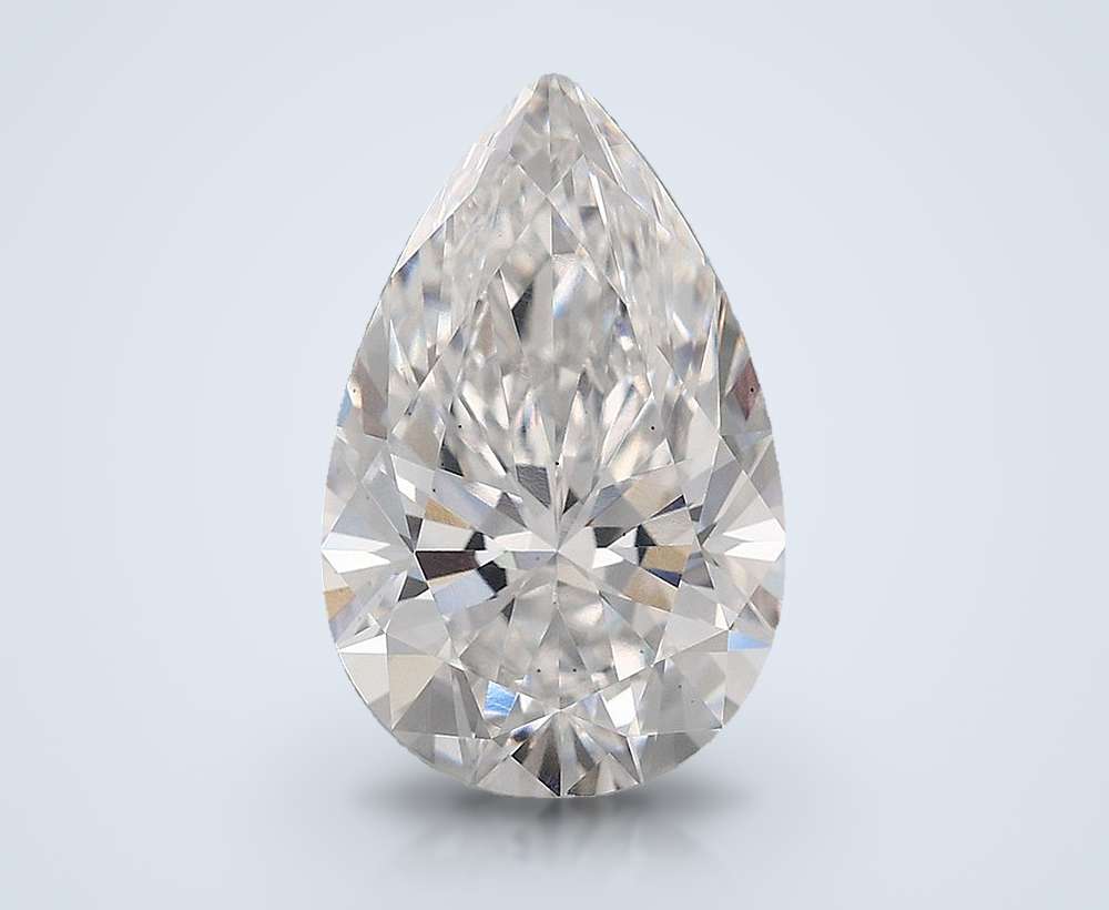 4.57 Carat Pear Lab Diamond
