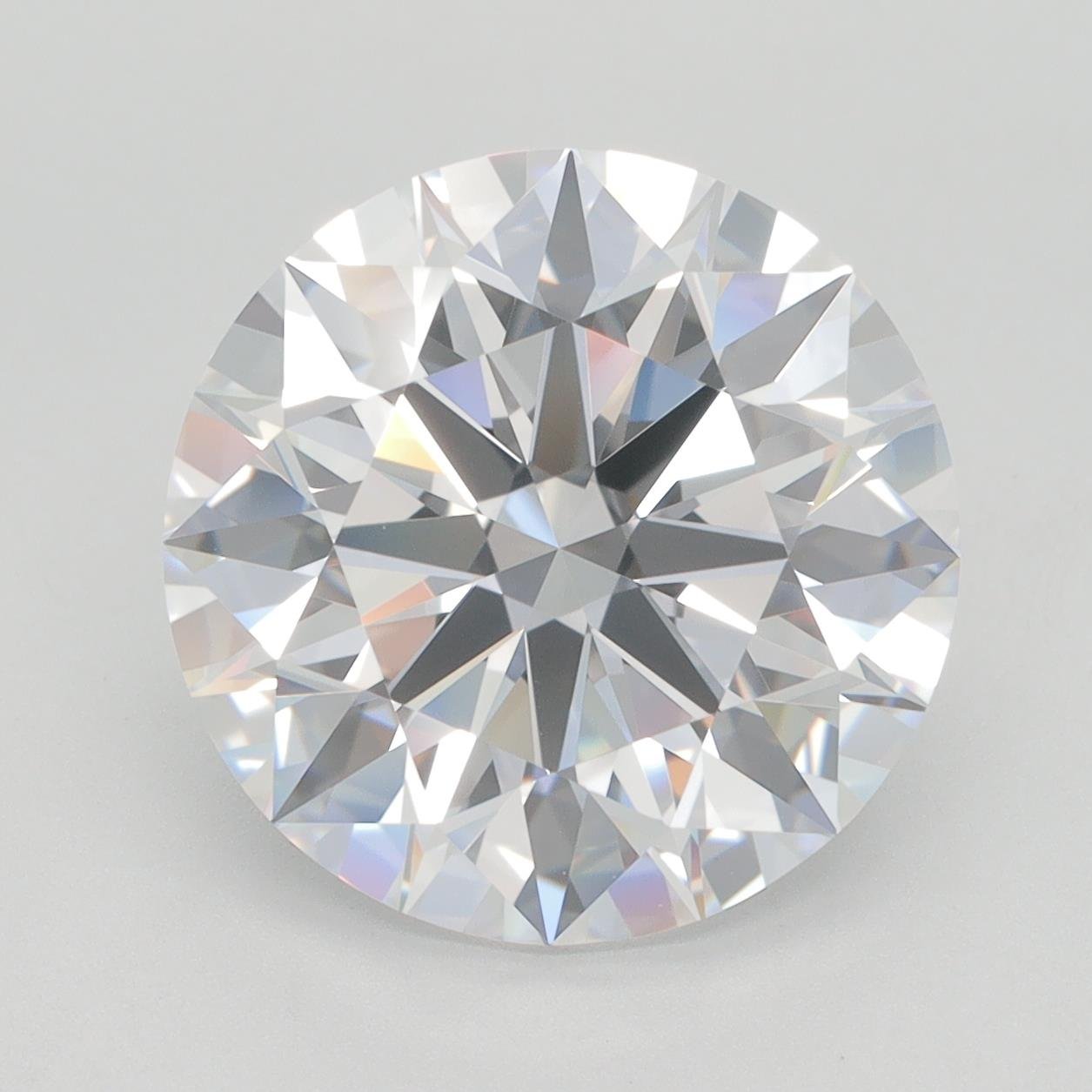 6.62ct D VVS1 Rare Carat Ideal Cut Round Lab Grown Diamond