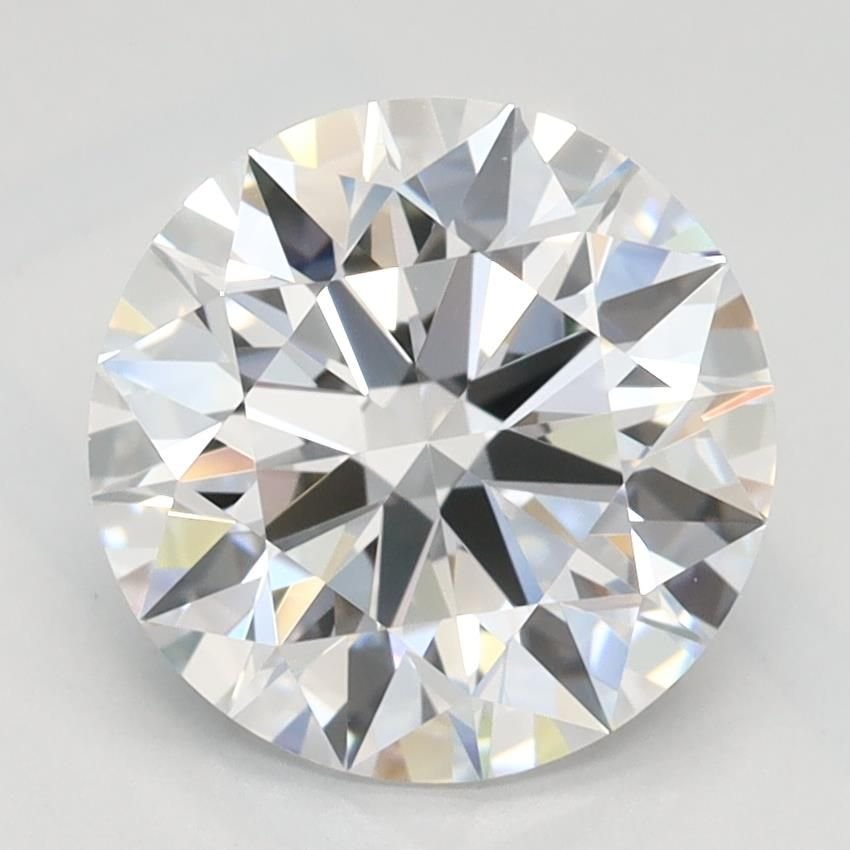 2.07ct D VVS1 Rare Carat Ideal Cut Round Lab Grown Diamond