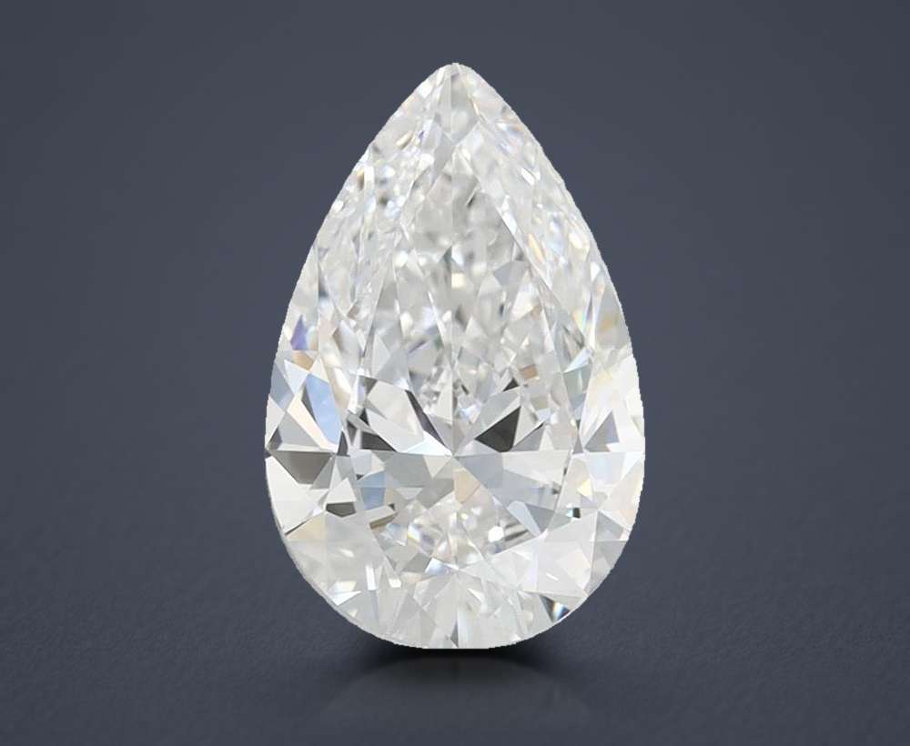 1.45 Carat Pear Lab Diamond