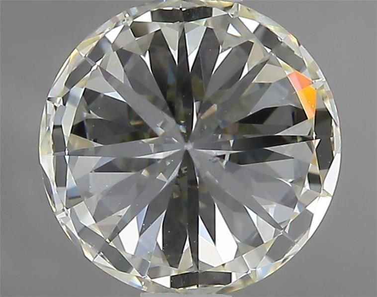 2.12ct K VVS2 Rare Carat Ideal Cut Round Diamond