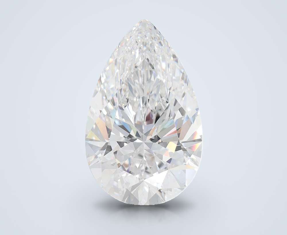 5.36 Carat Pear Lab Diamond