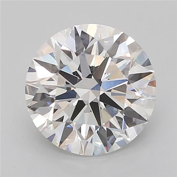 3.52ct F VS1 Rare Carat Ideal Cut Round Lab Grown Diamond