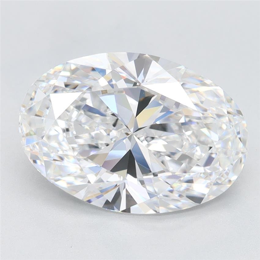 2.62ct D VVS1 Rare Carat Ideal Cut Oval Lab Grown Diamond