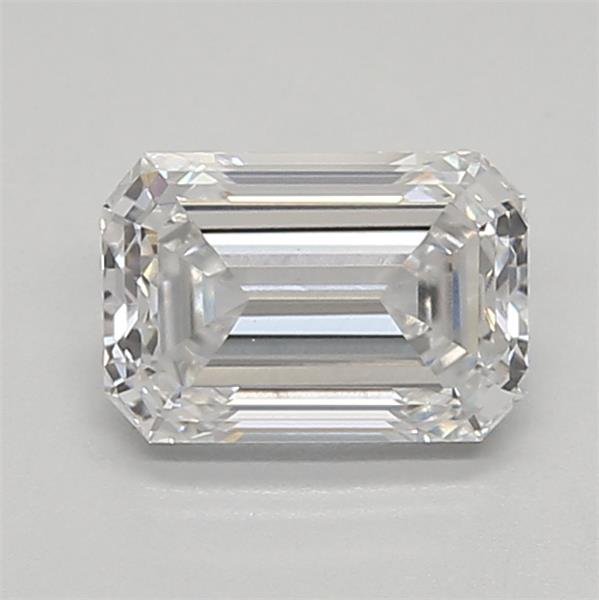 0.82ct D VVS1 Rare Carat Ideal Cut Emerald Lab Grown Diamond