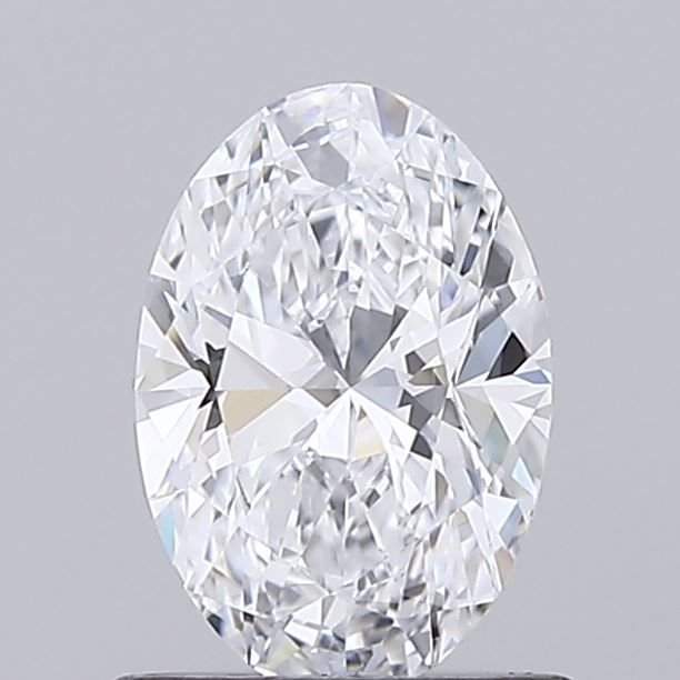 0.74ct D VVS2 Rare Carat Ideal Cut Oval Lab Grown Diamond