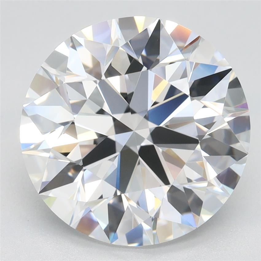 4.01ct D IF Rare Carat Ideal Cut Round Lab Grown Diamond
