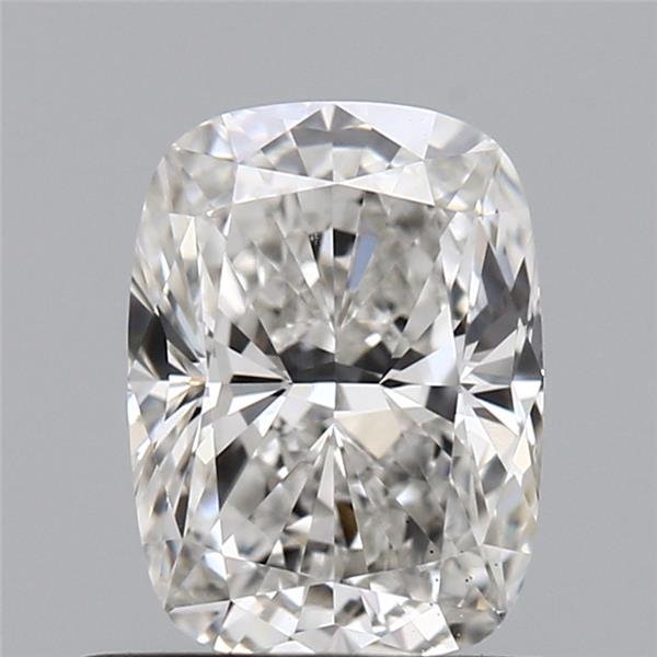 0.88ct F VS1 Rare Carat Ideal Cut Cushion Lab Grown Diamond