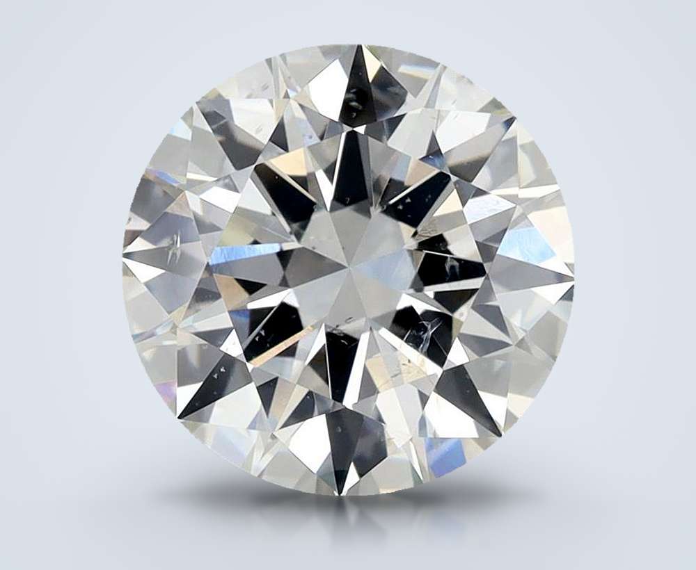 3.00 Carat Round Natural Diamond