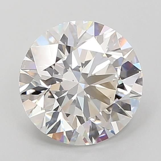 2.58ct D VS2 Rare Carat Ideal Cut Round Lab Grown Diamond