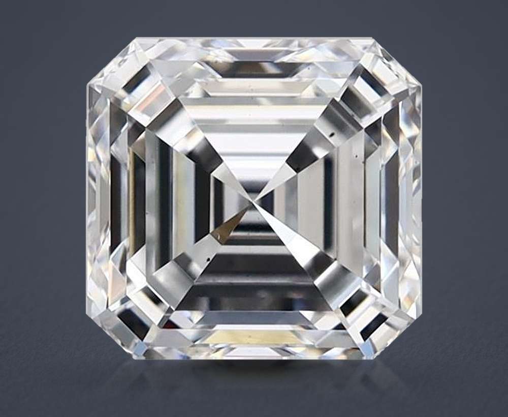 2.52 Carat Asscher Lab Diamond